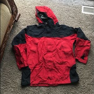 ll bean gore tex rain jacket